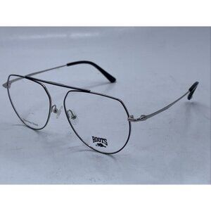 ROOTS RTV 839 Varsity Stainless Steel / BLACK New Optical Eyeglass Frame For Men